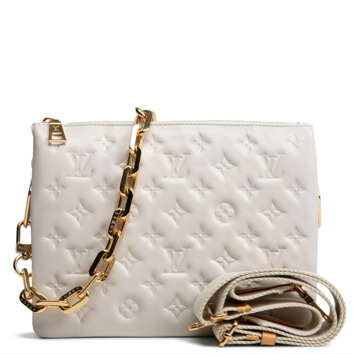 LOUIS VUITTON Coussin PM- Cream