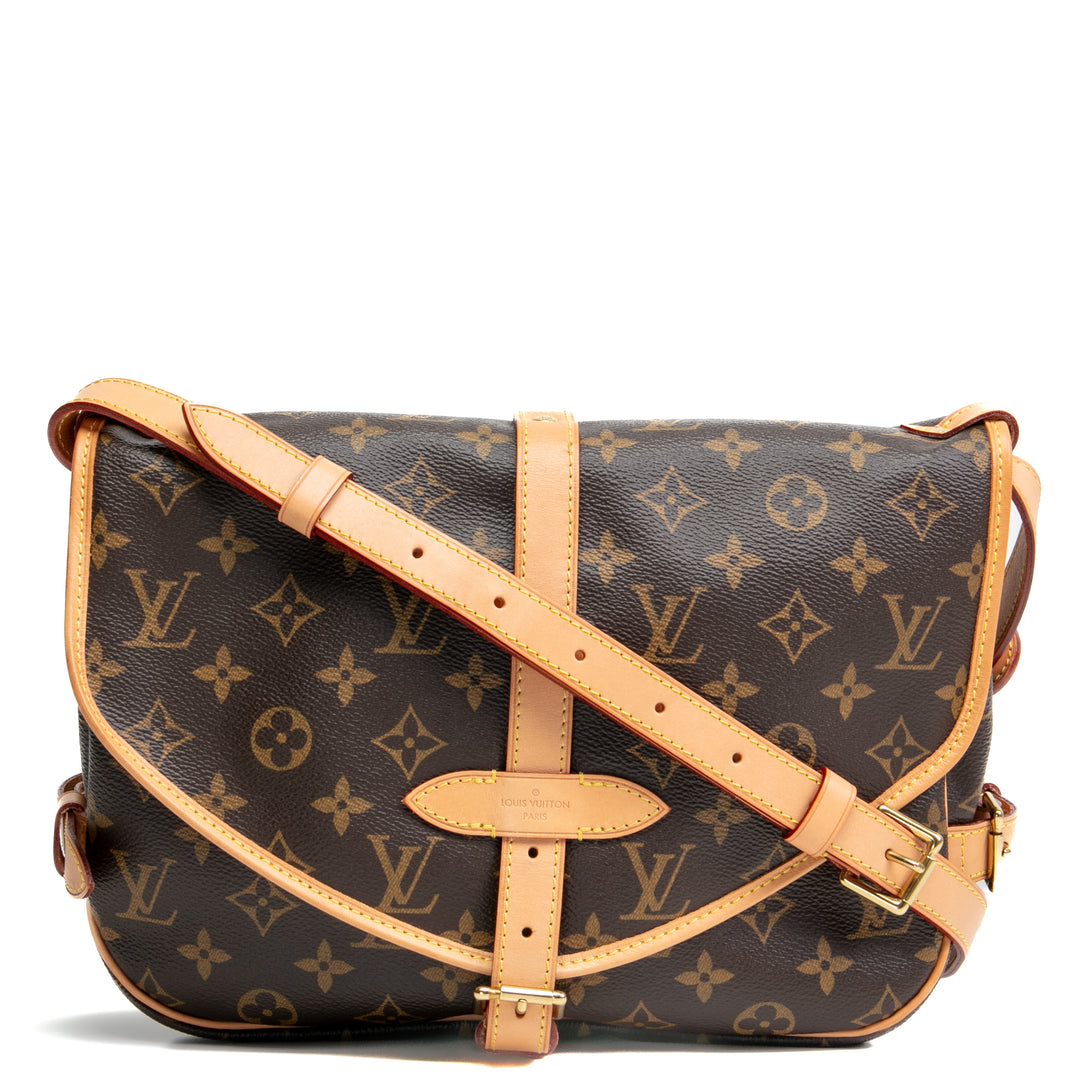 LOUIS VUITTON Monogram Saumur 30 Messenger