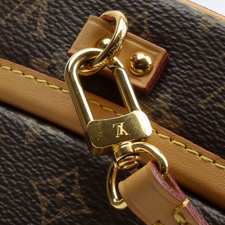 LOUIS VUITTON Monogram Petite Boite Chapeau Bag