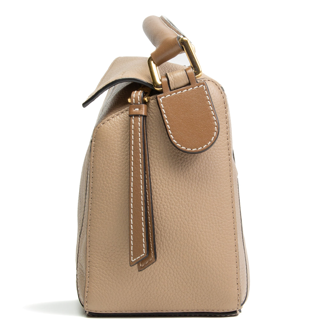 LOEWE Puzzle Small Bag - Sand Mink