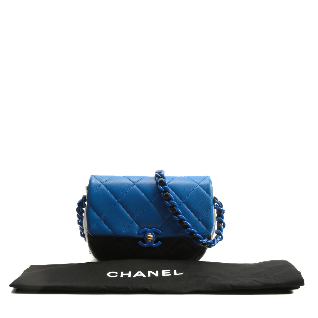 CHANEL Color Burst Crossbody - Blue