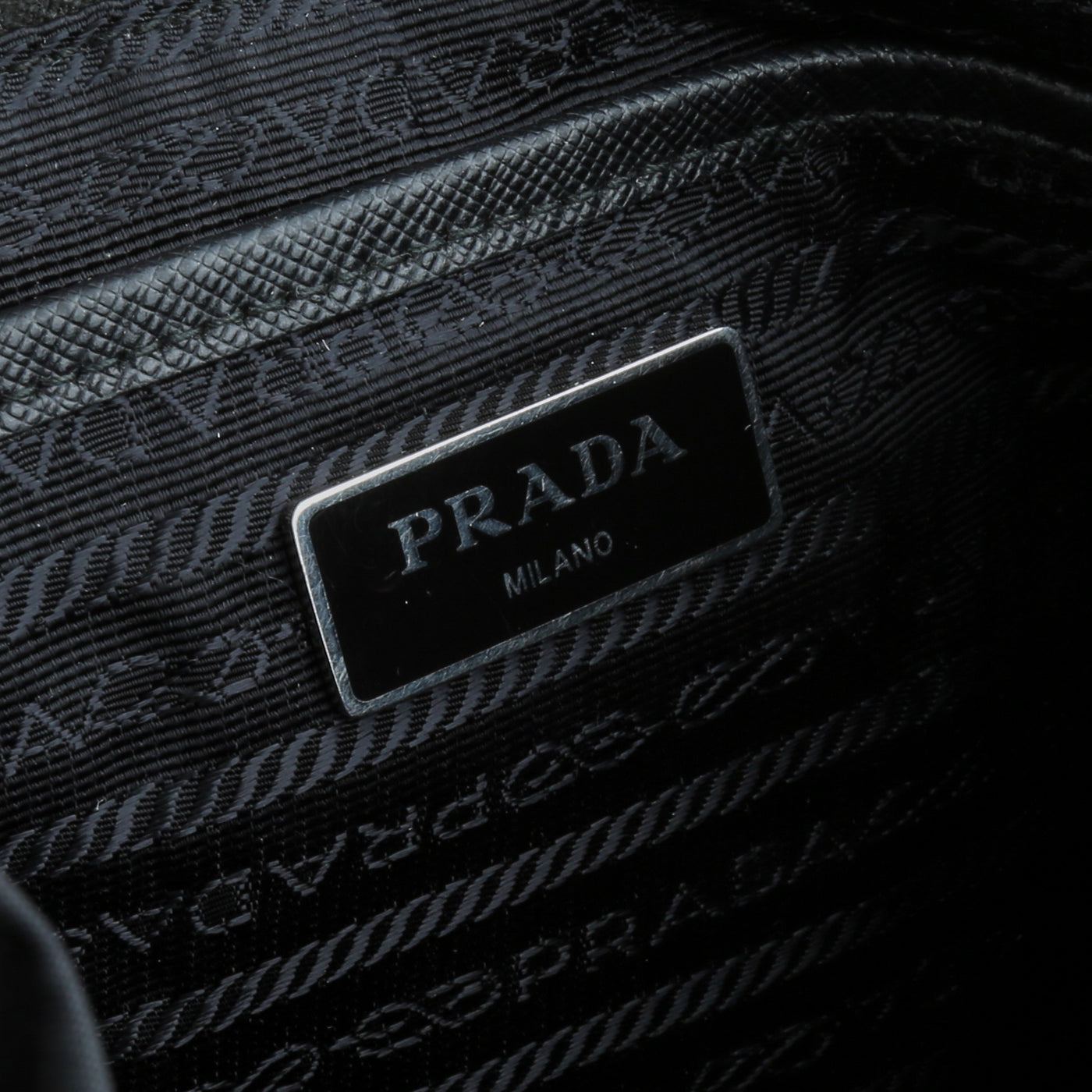 PRADA Re-Nylon Saffiano-Trimmed Medium Backpack - Black