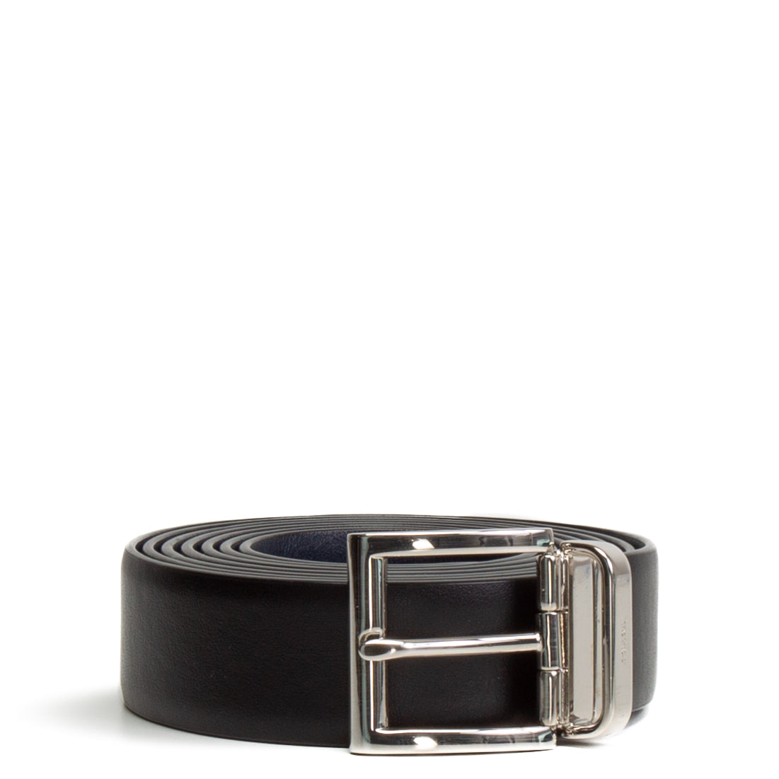 PRADA Reversable Double Wrap Leather Belt