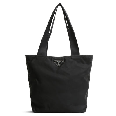 PRADA Tessuto Nylon Tote - Black - OUTLET FINAL SALE