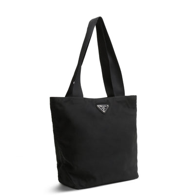 PRADA Tessuto Nylon Tote - Black - OUTLET FINAL SALE