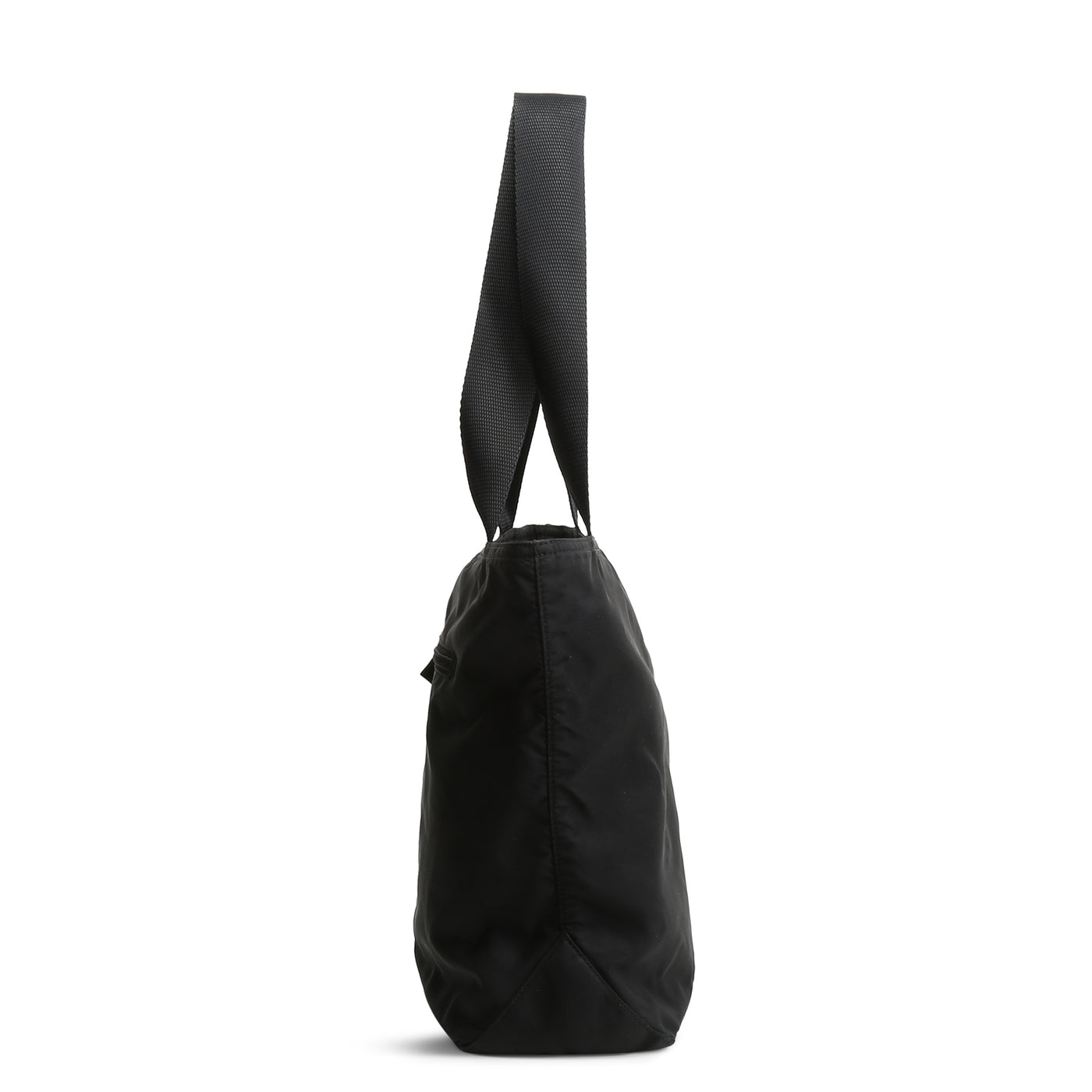 PRADA Tessuto Nylon Tote - Black - OUTLET FINAL SALE