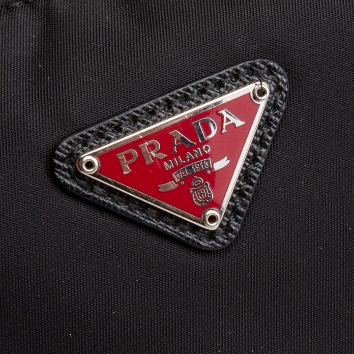 PRADA Nylon Re-Edition 2000 Hobo - Black OUTLET FINAL SALE