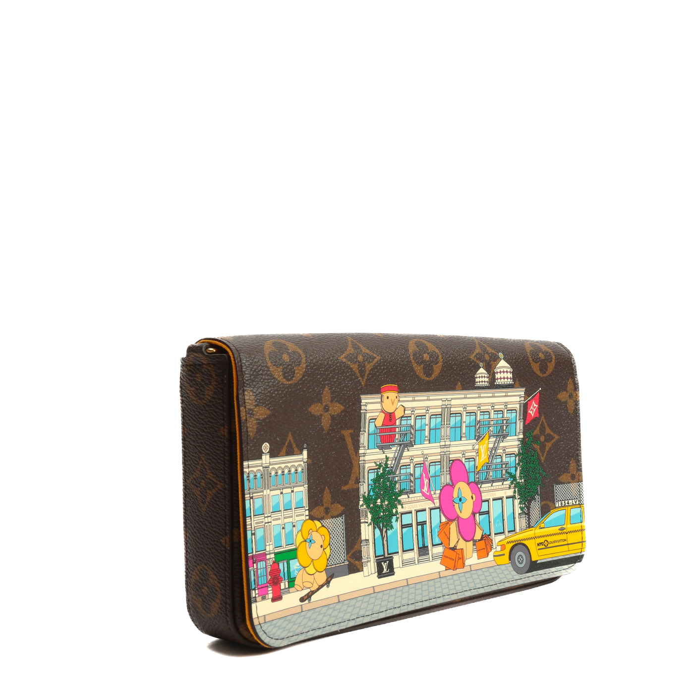 LOUIS VUITTON 2022 Vivienne New York Soho Felicie Pochette - Monogram