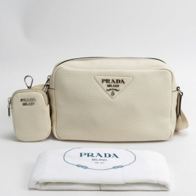 PRADA Vitello Diano Crossbody