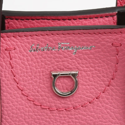 SALVATORE FERRAGAMO Gancini Tote -Bubble Gum Pink