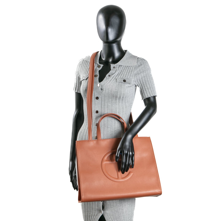 TELFAR Medium Shopping Bag - Tan