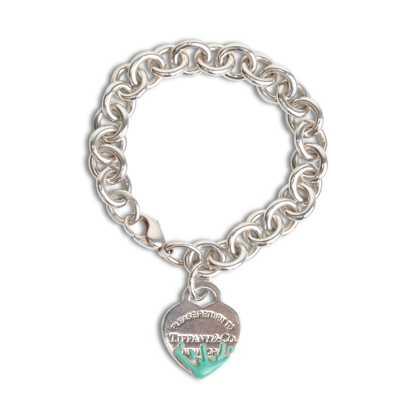 TIFFANY & CO. Color Splash Heart Tag Bracelet - FINAL SALE