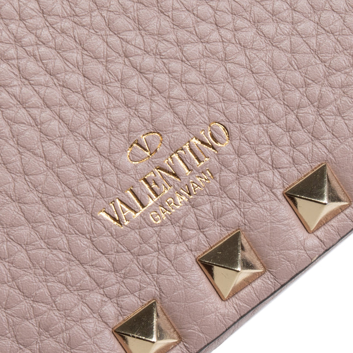 VALENTINO Small Rockstud Shoulder Bag - Poudre