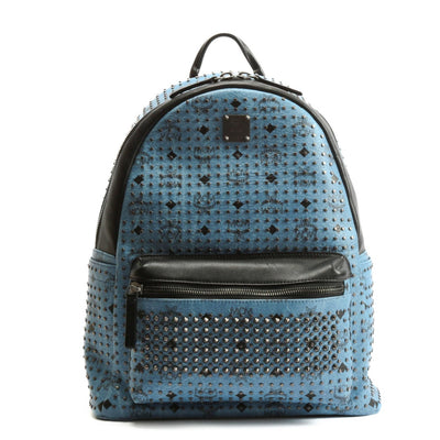 MCM MMK Stark Special Large Backpack Blue