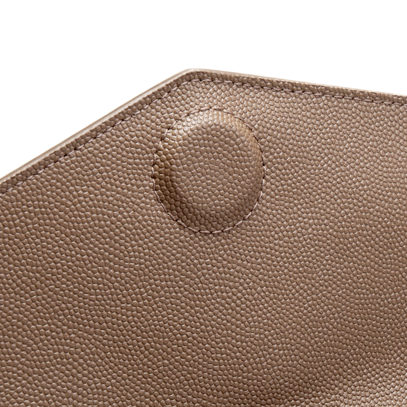 SAINT LAURENT Uptown Medium Pouch- Taupe