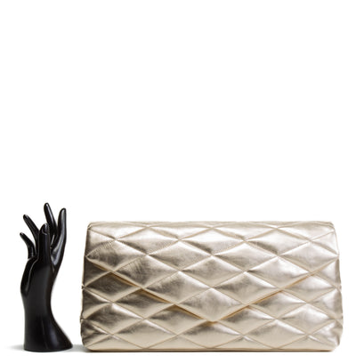 SAINT LAURENT Sade Clutch - Gold