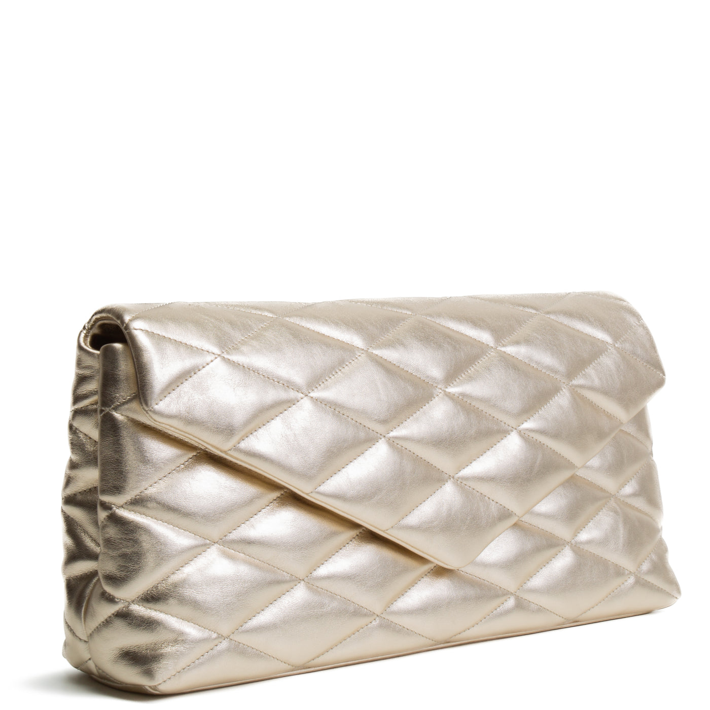 SAINT LAURENT Sade Clutch - Gold