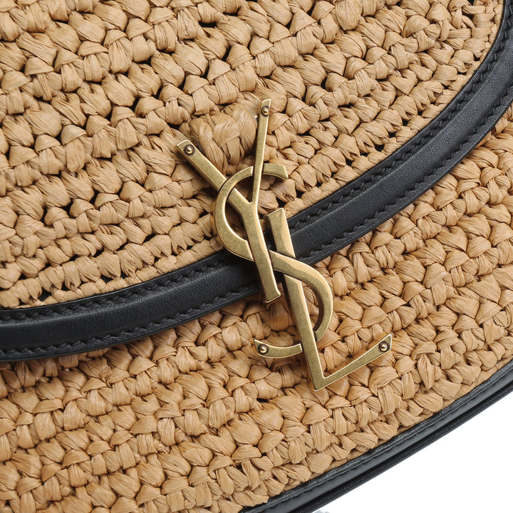 SAINT LAURENT Medium Raffia Kaia Bag