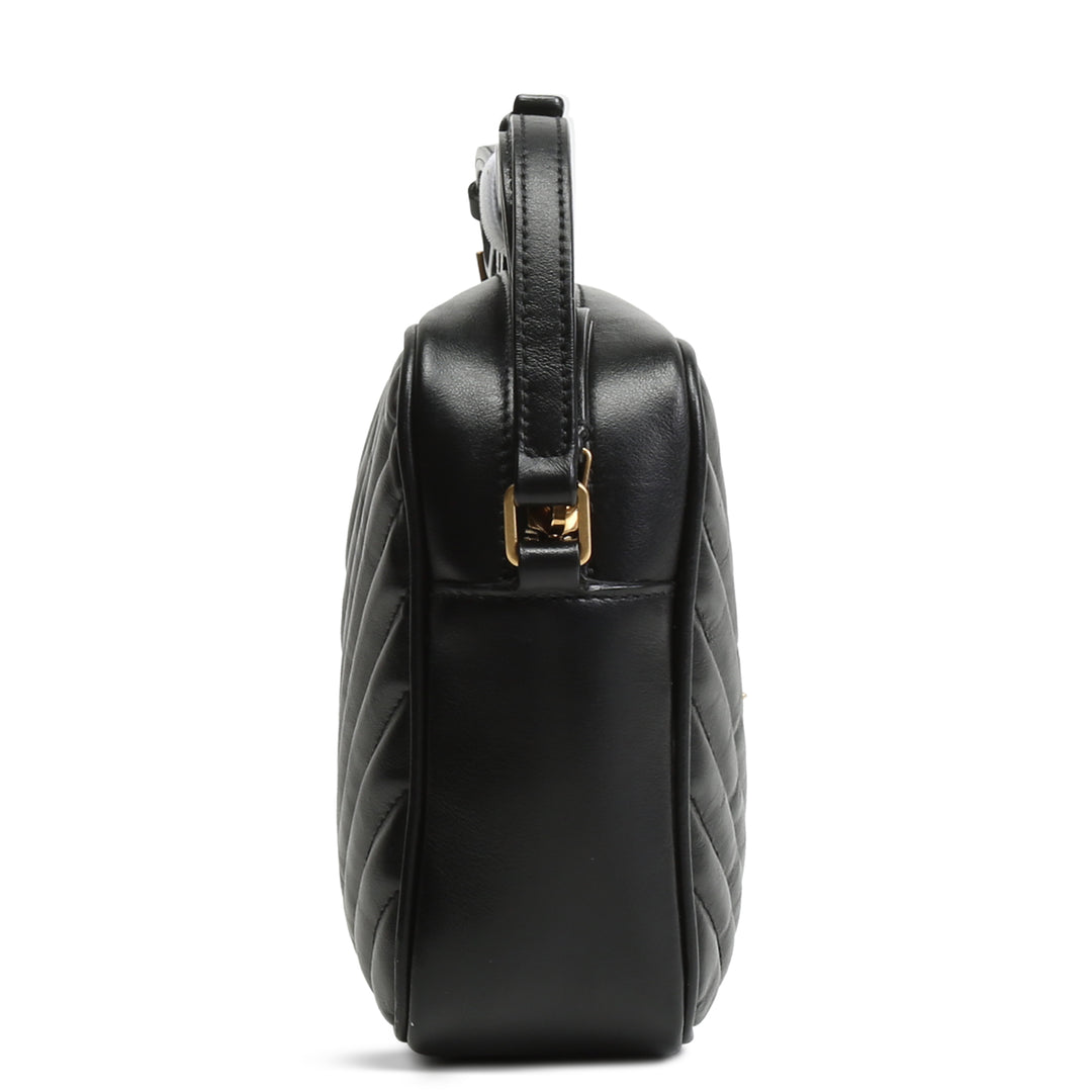 SAINT LAURENT Lou Camera Tassel Bag - Black