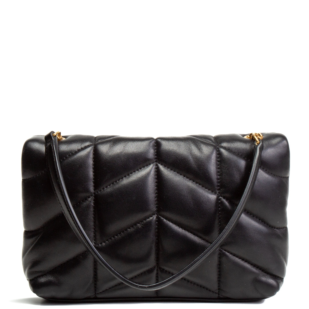 SAINT LAURENT Toy Puffer Bag - Black