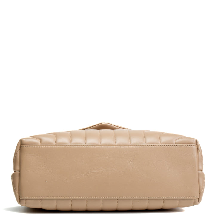 SAINT LAURENT Medium Loulou - Beige