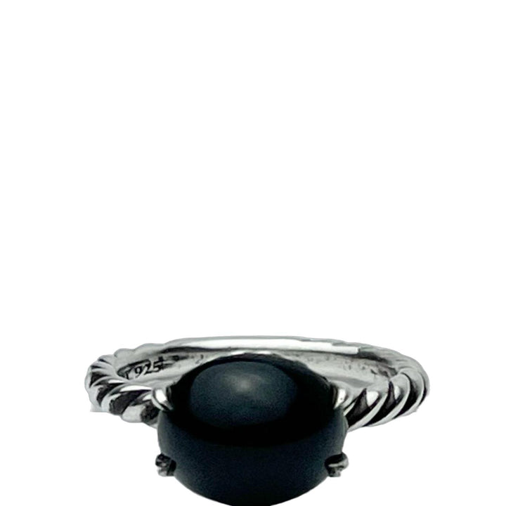 DAVID YURMAN Onyx Cable Ring Size 9 - FINAL SALE - ALB